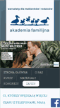Mobile Screenshot of akademiafamilijna.pl